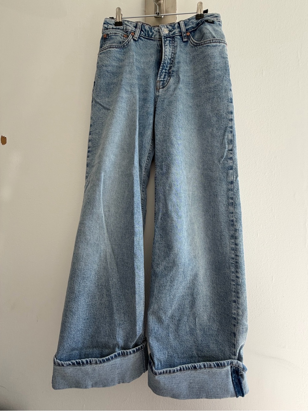 Mavi Light Blue Wide-Leg Women's Jeans